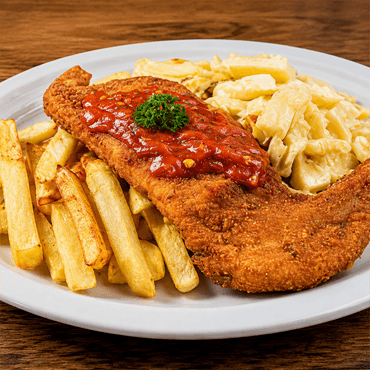 Milanesa a la diabla