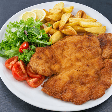 Milanesa tradicional