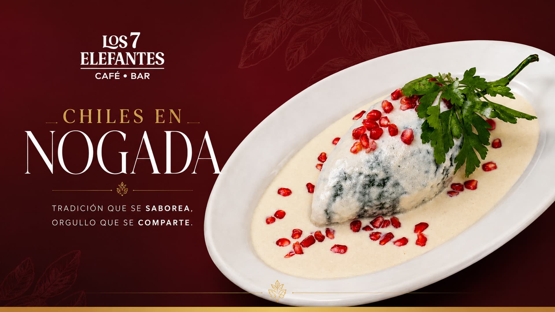Chiles en Nogada — Tradición que se saborea, orgullo que se comparte
